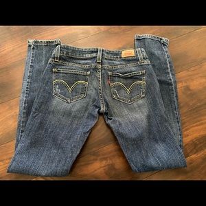 Levi’s Too Superlow 524 Denim Skinny Jeans